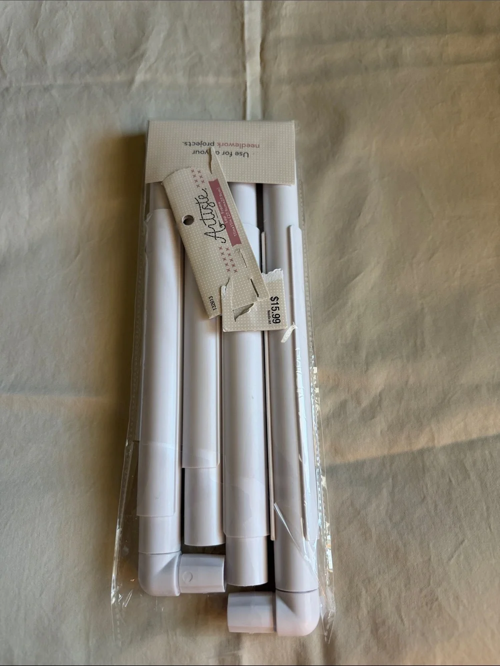Snap White Needlework Frame Kits